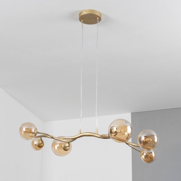 Brilagi - LED Пендел MISTEL 6xG9/3W/230V златист