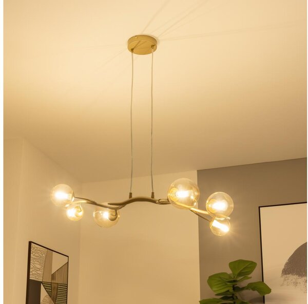 Brilagi - LED Пендел MISTEL 6xG9/3W/230V златист