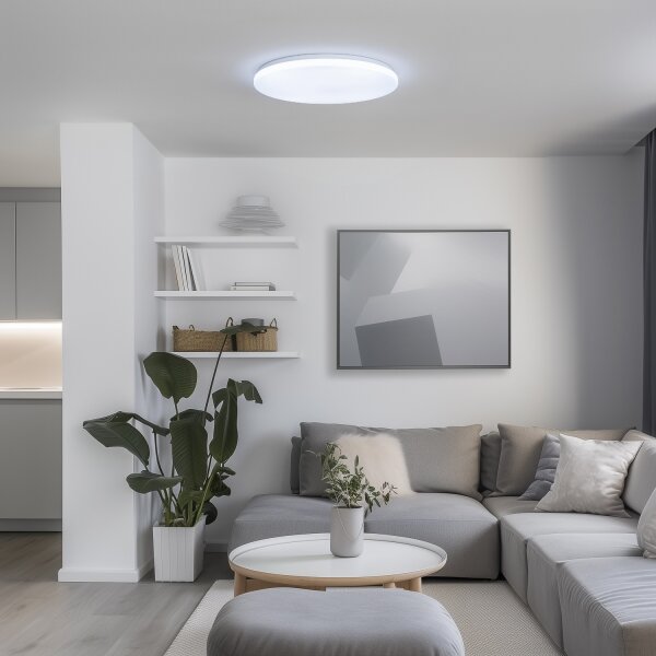 Brilagi - SMART димируемо таванно LED осветително тяло/36W/230V Ø 48 см Wi‑Fi Tuya + дистанционно управление