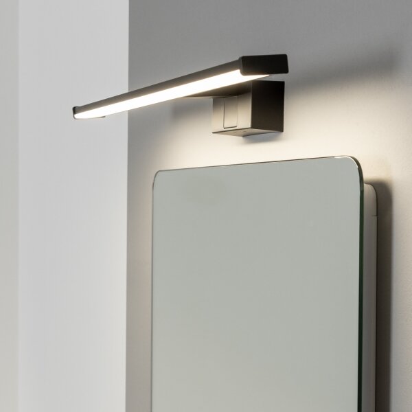 Brilagi - LED огледално осветление за баня VESTRA LED/12W/230V 60 cm IP44 черно
