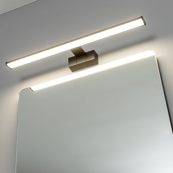 Brilagi - LED огледално осветление за баня VESTRA LED/12W/230V 60 cm IP44 черно