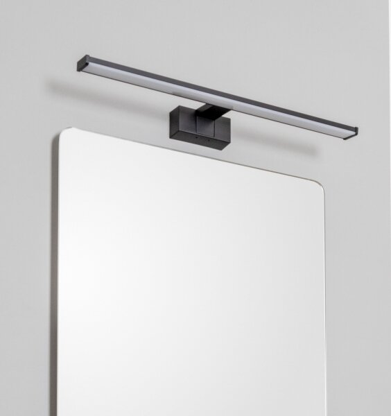 Brilagi - LED огледално осветление за баня VESTRA LED/12W/230V 60 cm IP44 черно