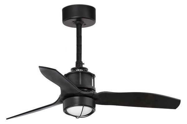 FARO 33424WT1N - димируем LED вентилатор JUST FAN S 16W/230V Ø 81 см черен WT + дистанционно управление