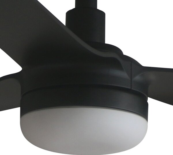 FARO 33815WT1S- димируем LED вентилатор PUNT M 18W/230V CCT Ø 132 см черен WT + DO