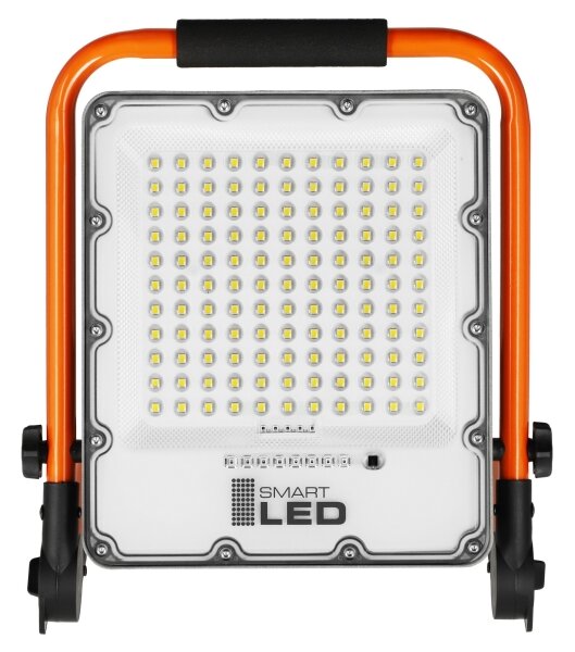 LED акумулаторен прожектор със стойка LED/50W/3,2V 4500K 5000 mAh IP65 оранжев