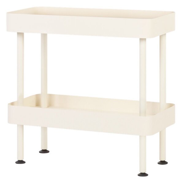 Бежов метален подвижен стелаж 60x62x30 cm Nolle – noo.ma