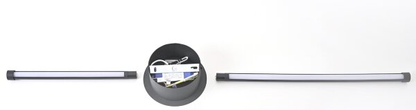 Brilagi - LED Аплик LUGO DUE LED/9W/230V черен