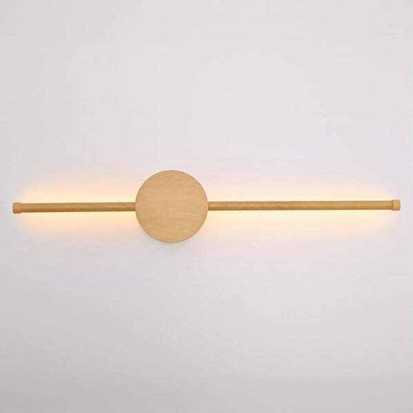 Brilagi - LED Аплик LUGO DUE LED/9W/230V дъбов декор