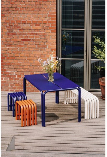 Оранжев градински стол метален Nokk – noo.ma