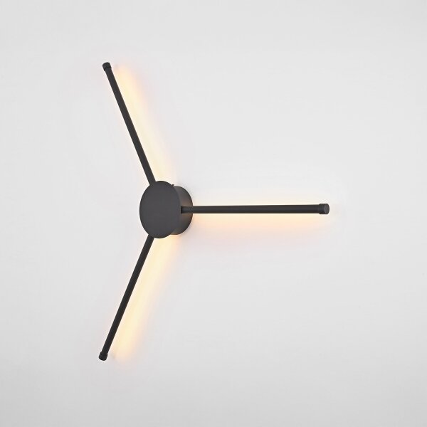 Brilagi - LED Аплик LUGO TRE LED/14W/230V черен