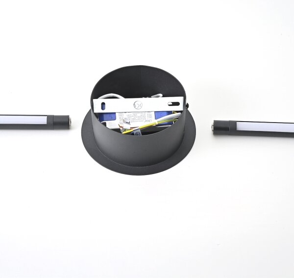 Brilagi - LED Аплик LUGO DUE LED/9W/230V черен