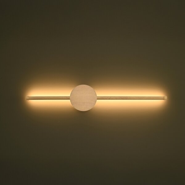 Brilagi - LED Аплик LUGO DUE LED/9W/230V дъбов декор