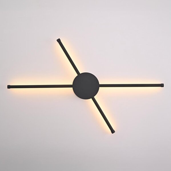 Brilagi - LED Аплик LUGO QUATTRO LED/16W/230V черен