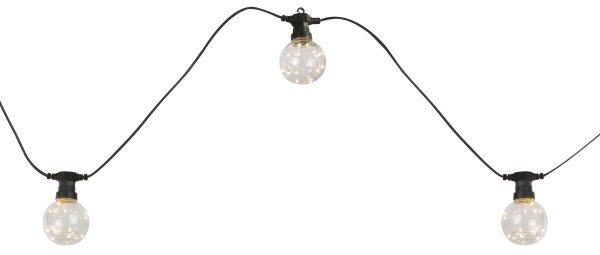 Globo 34090N - LED външен декоративен гирлянд ALMAGA 10xLED/0,27W/230V 7,5 м IP4