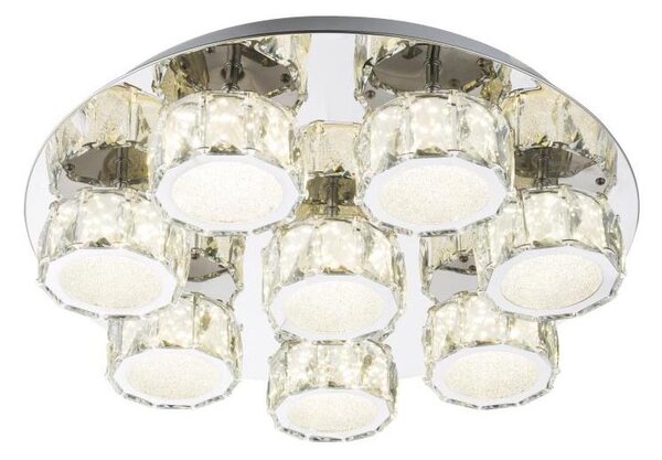 Globo 49350D5 - LED Димируем плафон AMUR LED/64W/230V 4000K Ø 50 см