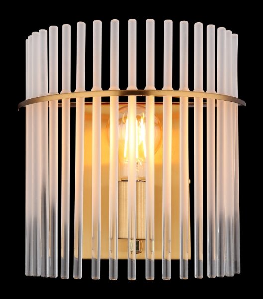 Globo 15698WM - Аплик GORLEY 1xE27/60W/230V златист