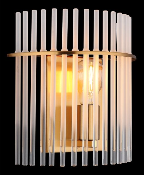 Globo 15698WM - Аплик GORLEY 1xE27/60W/230V златист