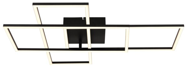 Globo 67227-40NBSH - LED стенно осветително тяло GABRIEL 40W/230V, 51x74 см, с D