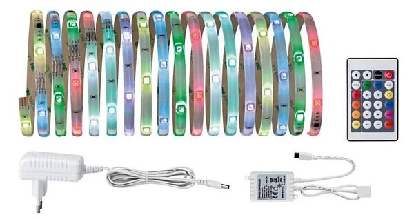 Paulmann 70480 - LED RGBW/16,5W Димируема лента DIGITAL 5 м 230V + д.у