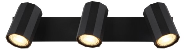 Globo 57918-3B - Спот JAMES 3xGU10/25W/230V черен