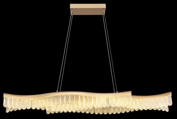 Globo 67348HG - LED Пендел JULIET LED/35W/230V 3200K златист