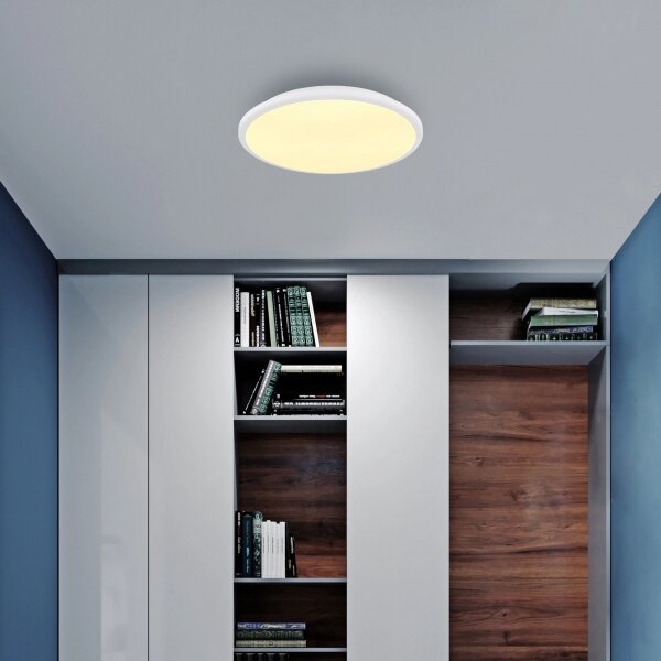 Globo 41569-18W - LED Плафониера XANDER LED/18W/230V 3000K Ø 35 см бял