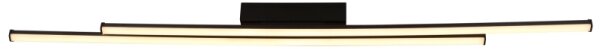 Globo 67342-24D - LED Плафониера KIRINA LED/24W/230V 3000K черен
