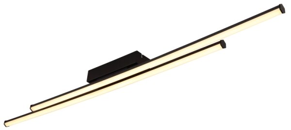 Globo 67342-24D - LED Плафониера KIRINA LED/24W/230V 3000K черен