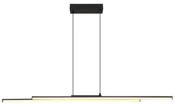 Globo 67342-24H - LED Пендел KIRINA LED/24W/230V 3000K черен