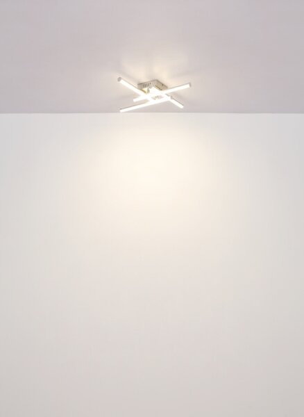 Globo 67342-24 - LED Плафониера KIRINA LED/24W/230V 3000K черен