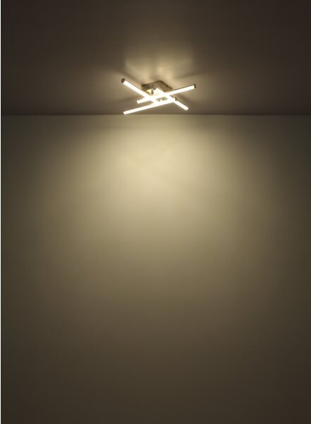 Globo 67346-24 - LED Плафониера KIRINA LED/24W/230V 4000K матов хром