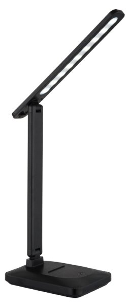 Globo 58481S - LED настолна лампа LORNA, 3W, 5V, 1800 mAh, черна