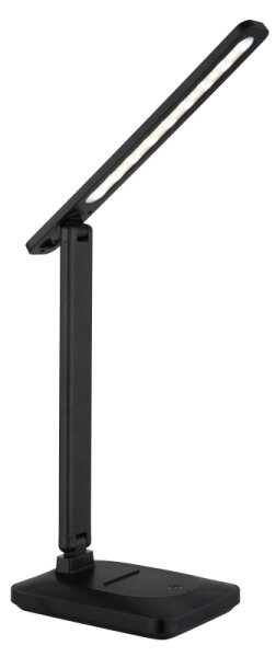 Globo 58481S - LED настолна лампа LORNA, 3W, 5V, 1800 mAh, черна