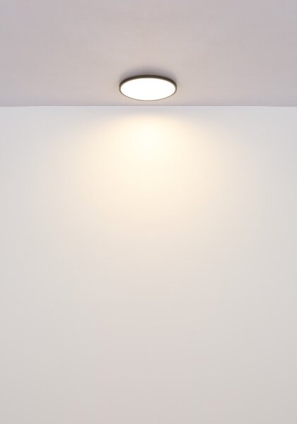 Globo 41566-32S - LED Плафониера NIELSEN LED/32W/230V Ø 40 см черен