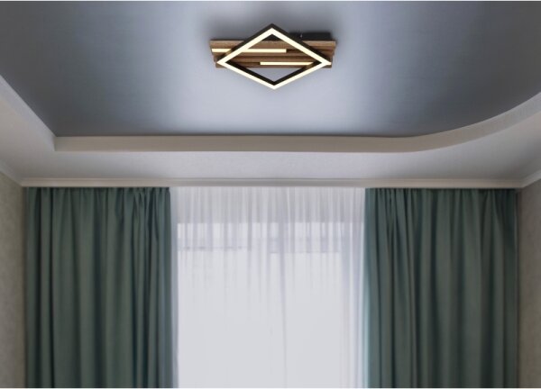 Globo 67344D - LED таванно осветително тяло OBRIEN LED/19W/230V 3000K 31x33 см
