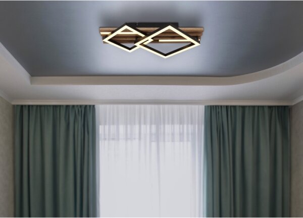 Globo 67344D1 - LED таванно осветително тяло OBRIEN LED/25W/230V 3000K 31x47,5 c