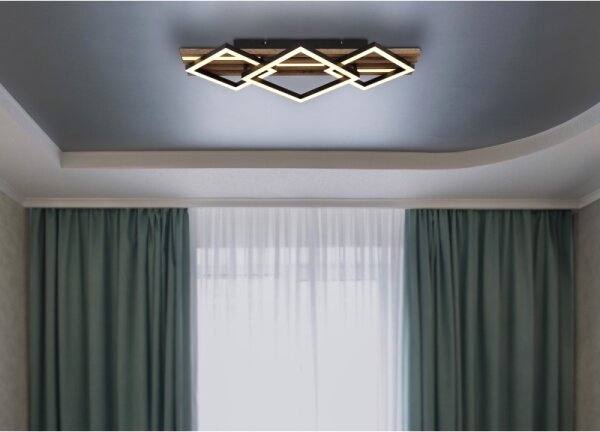 Globo 67344D2 - LED таванно осветително тяло OBRIEN LED/32W/230V 3000K 31x61cm