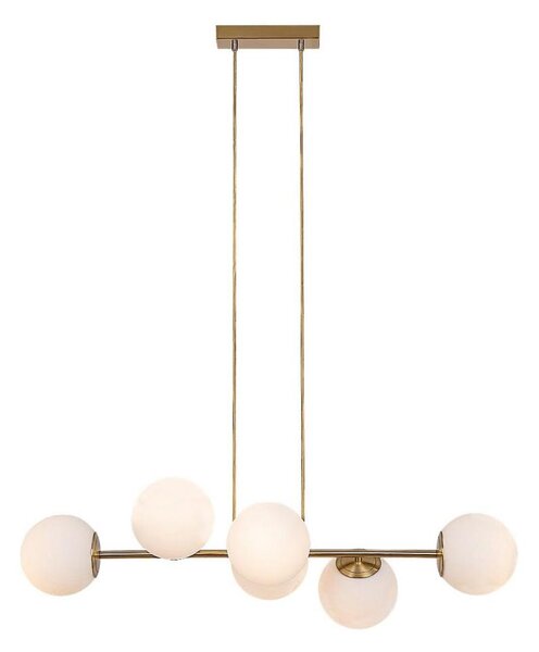 Rabalux 72249 - Пендел KIARA 6xE27/35W/230V златист