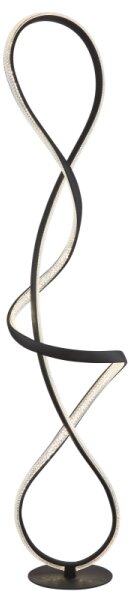 Globo 67341SS - LED Лампион SWIRL LED/36W/230V черен
