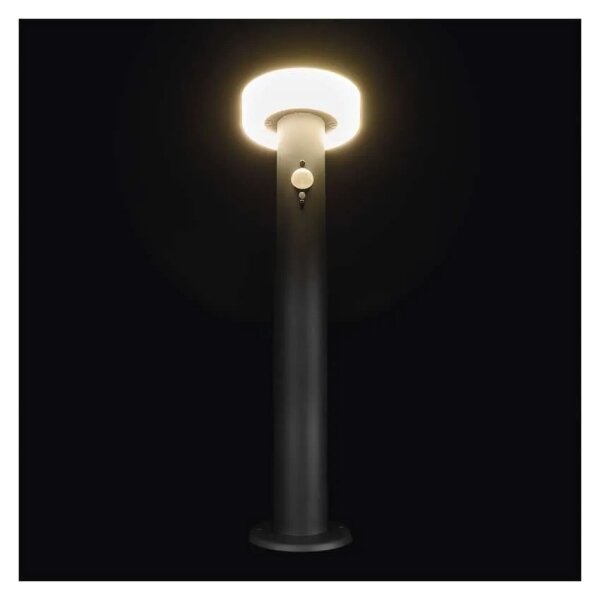 LED соларна лампа с сензор LED/2W/3,7V 1200 mAh IP44 50 см