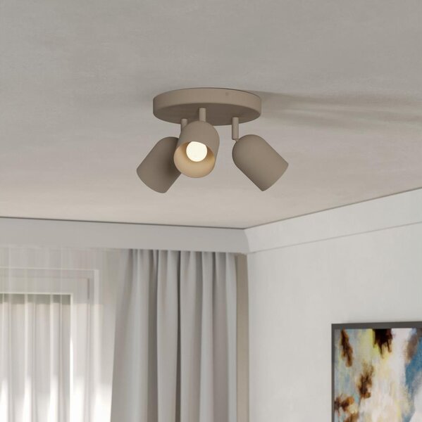 Eglo 44163 - Спот осветително тяло TILSTON, 3xE14/40W, 230V, бежово