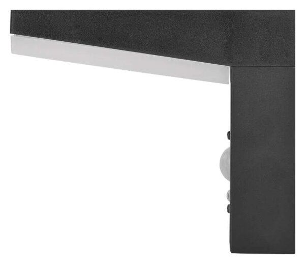LED соларен стенен фенер с сензор LED/4,4W/3,7V 2200 mAh IP44