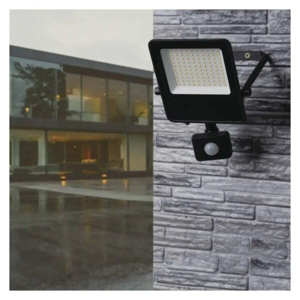 LED прожектор VISIO сензор 50W 230V 4000K IP65