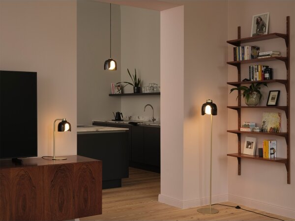 Osram - Настолна лампа DECOR COROLLE 1xG9/20W/230V черна/златна