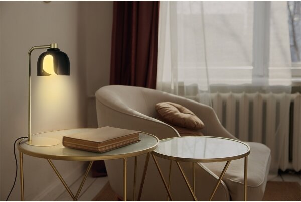 Osram - Настолна лампа DECOR COROLLE 1xG9/20W/230V черна/златна