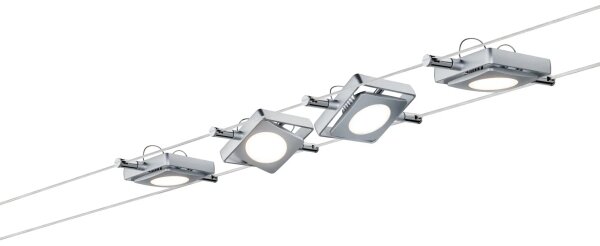 Paulmann 94107 - Комплект 4xLED/4,3W пълна кабелна система MAC 230V