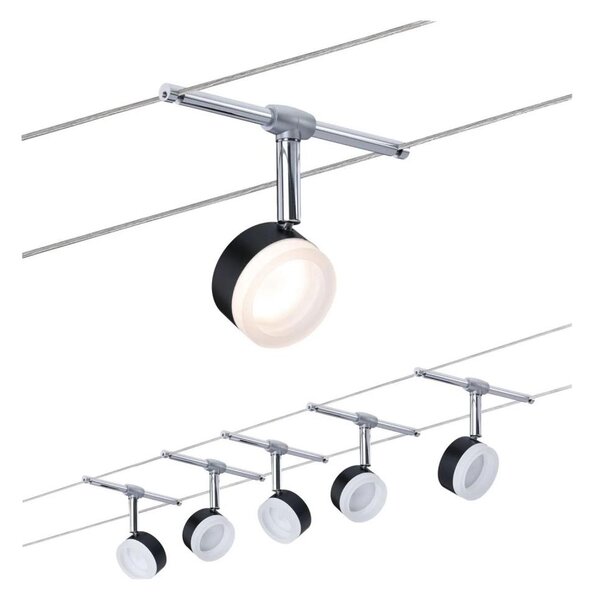 Paulmann 94457 - Комплект 5xLED/4W — пълна въжена осветителна система CLEAR 230V