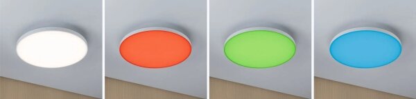 Paulmann 79929 - LED/22W RGBW Димируемо таванно осветително тяло LORIA 230V