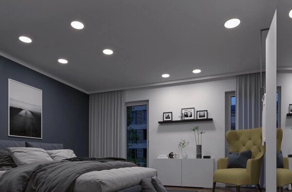 Paulmann 93046 - LED/16W IP44 Вградено осветително тяло AREO за баня 230V