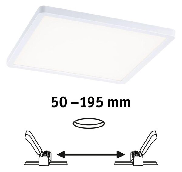 Paulmann 93060 - LED/16W IP44 Димируемо вградено осветително тяло за баня AREO 230V